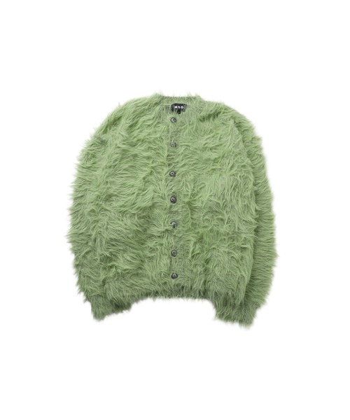 MSG（エムエスジー）の「ワンポイントフェザーカーディガン【UNISEX】（カーディガン/ボレロ・メンズ・グレー/ブラウン/ブラック/ベージュ/ブルー/グリーン・S/M/L/XL）」の12枚目の写真