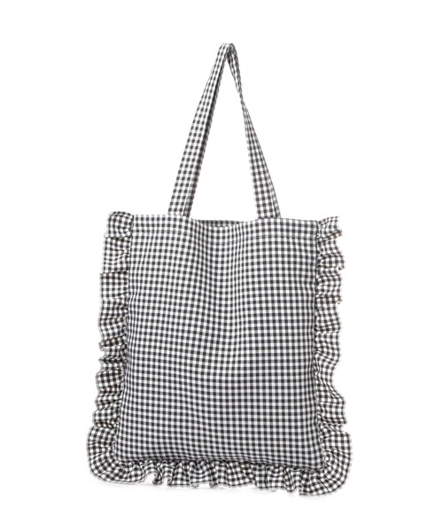 repipi armario（レピピ アルマリオ）の「【girly line】推し活iDOLフリルトート（トートバッグ・キッズ・その他1/その他2/ブラック・FREE）」の13枚目の写真