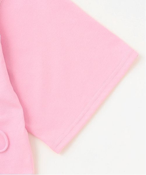 by LOVEiT（バイラビット）の「ドロストワイドTシャツ（Tシャツ/カットソー・キッズ・グレー系/オフホワイト/ピンク・150cm/160cm/120cm/140cm/130cm）」の8枚目の写真