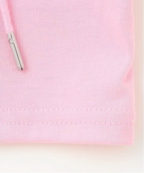 by LOVEiT（バイラビット）の「ドロストワイドTシャツ（Tシャツ/カットソー・キッズ・グレー系/オフホワイト/ピンク・150cm/160cm/120cm/140cm/130cm）」の9枚目の写真