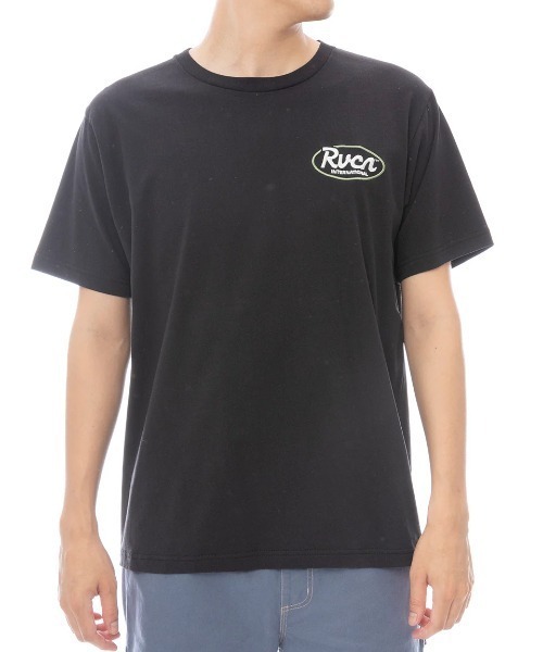 RVCA(ルーカ)の「【RVCA/ルーカ】25SS RANCH SCRIPT SS/バックプリントオーバルロゴ半袖Tシャツ(Tシャツ/カットソー・メンズ・ホワイト/ブラック・SMALL/MEDIUM/LARGE)」の6枚目の写真