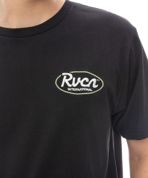 RVCA(ルーカ)の「【RVCA/ルーカ】25SS RANCH SCRIPT SS/バックプリントオーバルロゴ半袖Tシャツ(Tシャツ/カットソー・メンズ・ホワイト/ブラック・SMALL/MEDIUM/LARGE)」の8枚目の写真