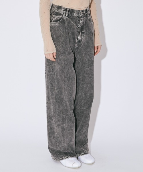 selvedge denim trousers fit ピューティフルピープル selvedge denim trousers fit（デニムパンツ）｜beautiful