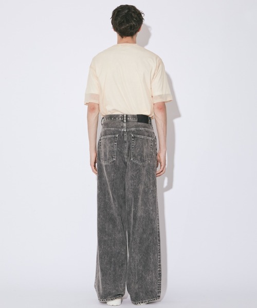 beautiful people(ビューティフルピープル)の「selvedge denim trousers fit(デニムパンツ・レディース・ライトブラック・36/38/40)」の9枚目の写真