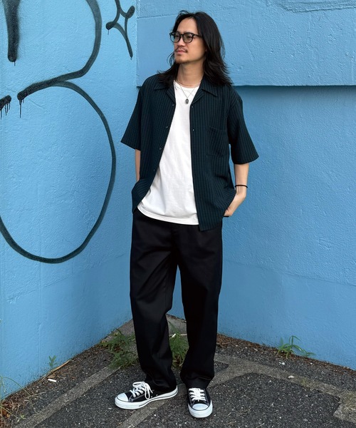 RATTLE TRAP（ラトルトラップ）の「【ハイパーストレッチ】 タックワイドテーパードイージーパンツ/チノパンツ（チノパンツ・メンズ・ブラック/ベージュ・M/L）」の18枚目の写真