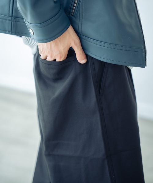 RATTLE TRAP（ラトルトラップ）の「【ハイパーストレッチ】 タックワイドテーパードイージーパンツ/チノパンツ（チノパンツ・メンズ・ブラック/ベージュ・M/L）」の11枚目の写真