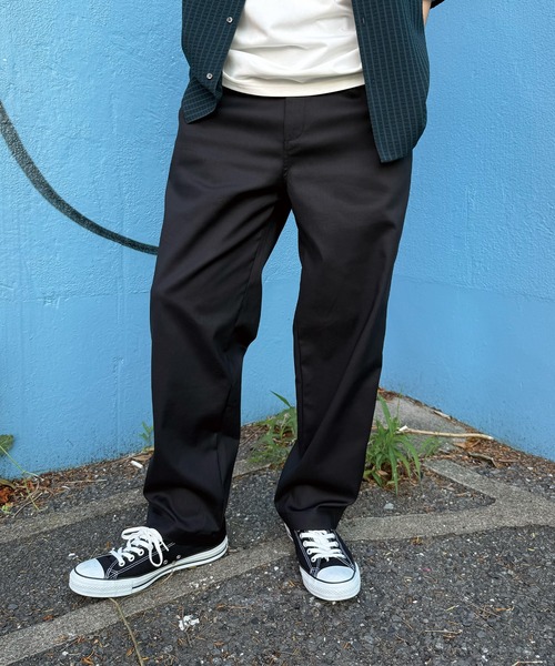 RATTLE TRAP（ラトルトラップ）の「【ハイパーストレッチ】 タックワイドテーパードイージーパンツ/チノパンツ（チノパンツ・メンズ・ブラック/ベージュ・M/L）」の13枚目の写真