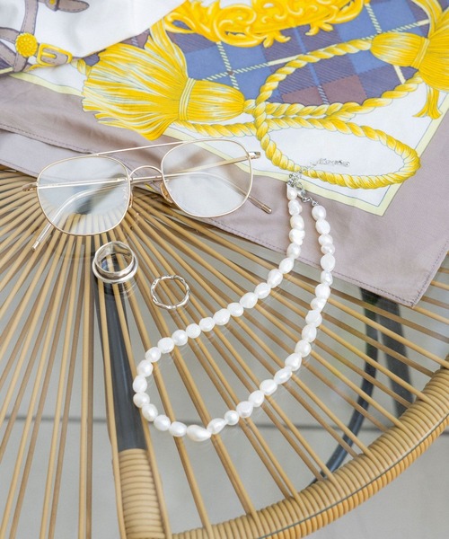 RAGEBLUE（レイジブルー）の「パールネックレス（ネックレス・レディース・オフホワイト・FREE）」の9枚目の写真