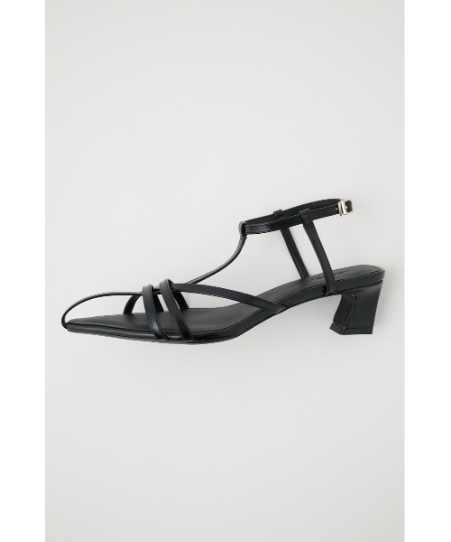 MOUSSY | DOUBLE BELTED WEDGE サンダル (その他シューズ