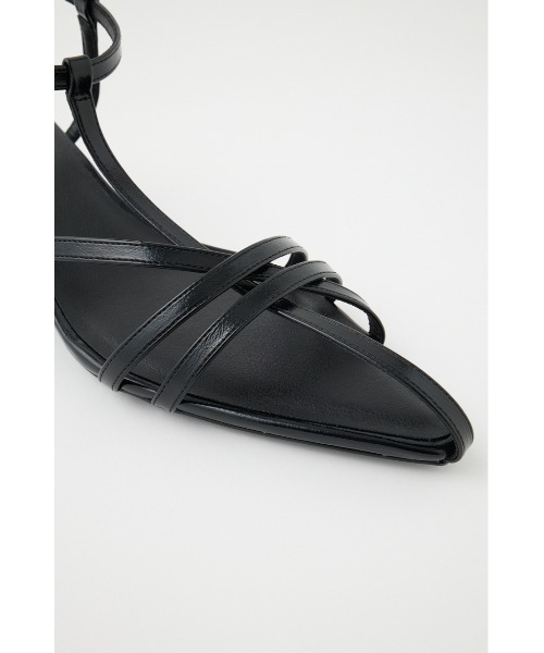 MOUSSY(マウジー)の「POINTED CROSS STRAP サンダル(サンダル・レディース・ブラック/シルバー・LARGE/SMALL/MEDIUM)」の11枚目の写真