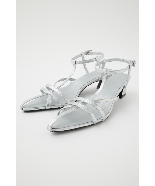 MOUSSY(マウジー)の「POINTED CROSS STRAP サンダル(サンダル・レディース・ブラック/シルバー・LARGE/SMALL/MEDIUM)」の15枚目の写真