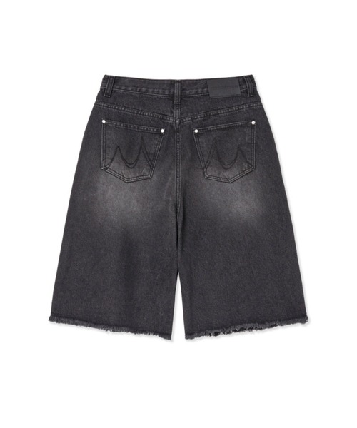 Midnight Move（ミッドナイトムーブ）の「Midnight Move／7VT ショートパンツ（デニムパンツ・レディース・ブルー/ブラック・SMALL）」の18枚目の写真