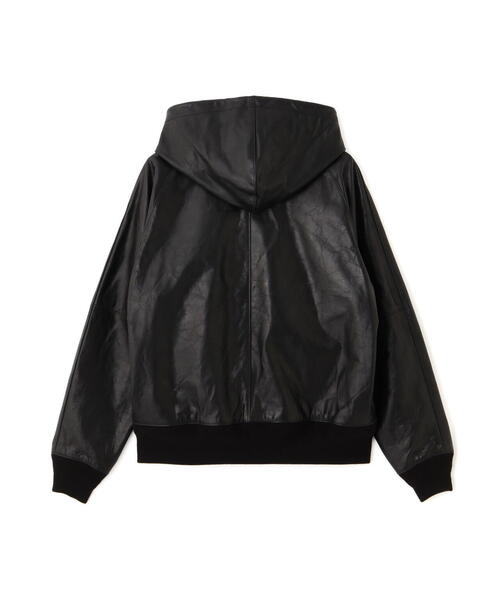 Schott/ショット/LEATHER HOODED JACKET/レザー フードジャケット
