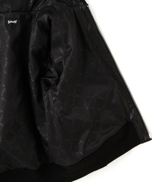 Schott/ショット/LEATHER HOODED JACKET/レザー フードジャケット