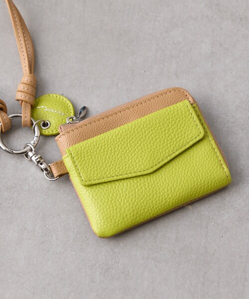 BIRTHDAY BAR(バースデイバー)の「【onoff// オノフ】本革ミニマルチウォレット(財布・レディース・アイボリー/キャメル/オリーブ/ブラック/ベージュ/ブラック系その他/グレー・0)」の6枚目の写真