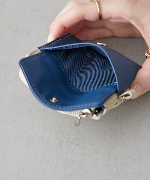 おさいふ BIRTHDAY BAR 財布 「onoff// オノフ」本革ミニマルチウォレット