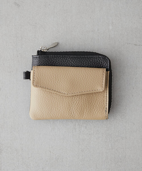 おさいふ BIRTHDAY BAR 財布 「onoff// オノフ」本革ミニマルチウォレット