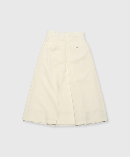 セール】TWILL WOOL MIDI SKIRT/ツイルウールミディスカート
