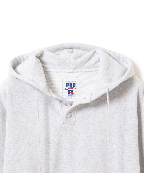 セール】【別注】RUSSELL ATHLETIC / ヘンリーネック パーカー