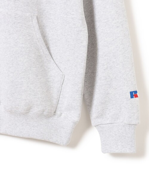 Russell Athletic(ラッセルアスレティック)の「【別注】RUSSELL ATHLETIC / ヘンリーネック パーカー(パーカー・メンズ・グレー/ブラック・S/M/L/XL)」の10枚目の写真