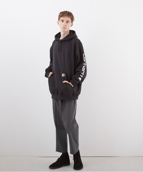 B'day(ビーデイ)の「【carhartt/カーハート】carhartt HOODED SWEAT(パーカー・メンズ・ブラック・LARGE/X-LARGE)」の9枚目の写真
