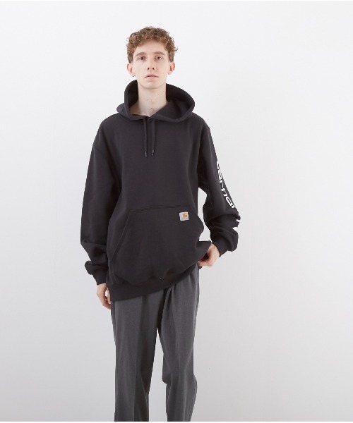 B'day(ビーデイ)の「【carhartt/カーハート】carhartt HOODED SWEAT(パーカー・メンズ・ブラック・LARGE/X-LARGE)」の8枚目の写真