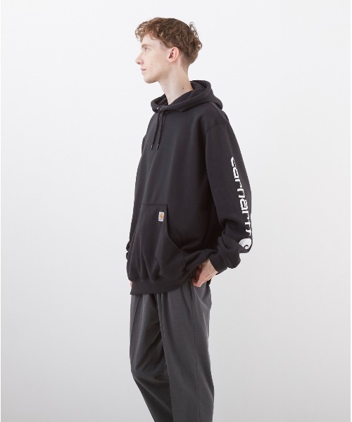 B'day(ビーデイ)の「【carhartt/カーハート】carhartt HOODED SWEAT(パーカー・メンズ・ブラック・LARGE/X-LARGE)」の7枚目の写真