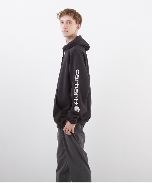 B'day(ビーデイ)の「【carhartt/カーハート】carhartt HOODED SWEAT(パーカー・メンズ・ブラック・LARGE/X-LARGE)」の6枚目の写真