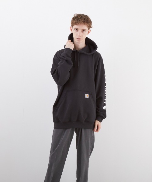 B'day(ビーデイ)の「【carhartt/カーハート】carhartt HOODED SWEAT(パーカー・メンズ・ブラック・LARGE/X-LARGE)」の5枚目の写真