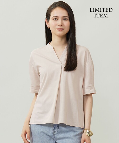tシャツ サッカージャージー カットソー レディース サッカージャージー カットソー（Tシャツ/カットソー）｜自由区