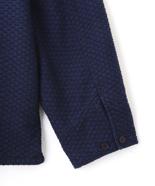 schott（ショット）の「Schott/ショット/SASHIKO CHINA JACKET/刺子 チャイナ ジャケット（ブルゾン・メンズ・インディゴブルー/ブルー・M/L/XL/2XL）」の21枚目の写真