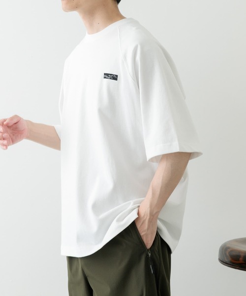 バックチュールヘビーウェイト天竺Tシャツ coca｜ヘビーウェイト天竺ワッペンビッグトップス | Rakuten