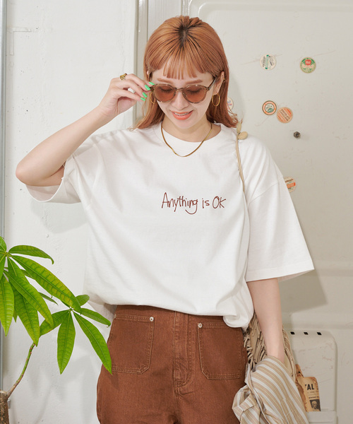 B.C STOCK(ベーセーストック)の「【ZOZO限定】ウォッシャブル / ロゴTシャツ(Tシャツ/カットソー・レディース・ブラウン/ピンク/ブラック・FREE)」の17枚目の写真