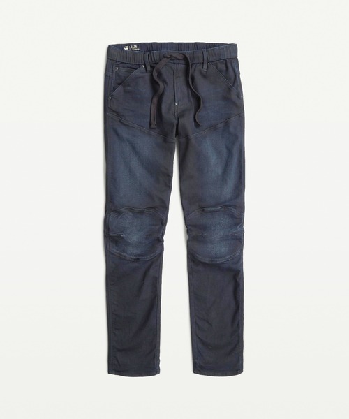 G-STAR（ジースター）の「【一部店舗限定】5620-R 3D SPORT TAPERED TRAINER/立体裁断スポーツテーパードトレイナージーンズ/バイカーディテールジョガーデニムパンツ（デニムパンツ・メンズ・ダークインディゴブルー・28/30/30/30/30/32/32/30/32/32/34/32）」の7枚目の写真