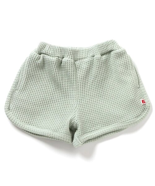 BREEZE（ブリーズ）の「【セットアップ可/ジュニア対応】ワッフルショートパンツ（その他パンツ・キッズ・グレー/サーモンピンク/ミント・80/90/100/110/120/130/140）」の16枚目の写真