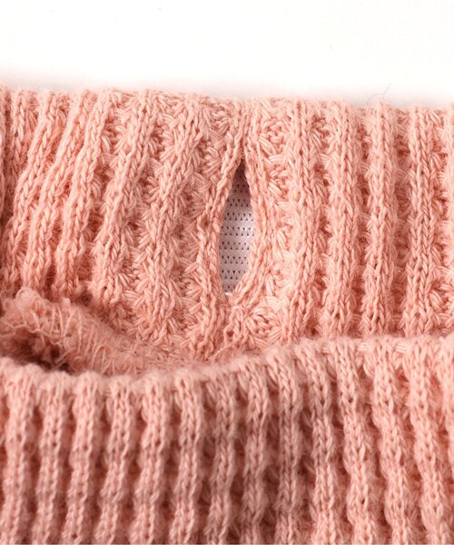 BREEZE（ブリーズ）の「【セットアップ可/ジュニア対応】ワッフルショートパンツ（その他パンツ・キッズ・グレー/サーモンピンク/ミント・80/90/100/110/120/130/140）」の8枚目の写真