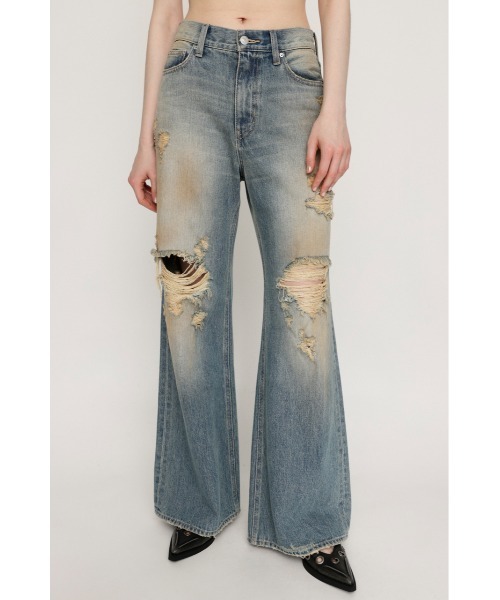 セール】【再入荷】DAMAGE J/W FLARE PT-C ダメージ ジャストウエスト