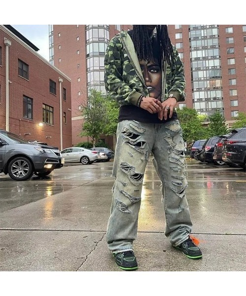 mnml（ミニマル）の「【mnml】ULTRA BAGGY DISTRESSED DENIM [I]（デニムパンツ・メンズ・ブルー/ブラック・30/28/34/32/36/29/38）」の20枚目の写真