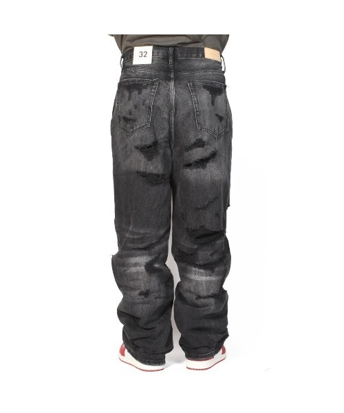 パンツ mnml ULTRA BAGGY DESTROYED DENIM ULTRA BAGGY DESTROYED DENIM デニム バギーパンツ|mnml