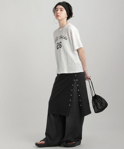 スカート SARRI SORIN スカート TR Tropical Asymmetry Maxi Skirt : ZOZOTOWN