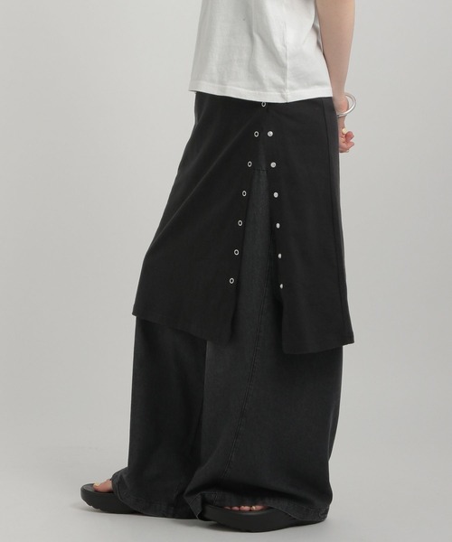 スカート SARRI SORIN スカート TR Tropical Asymmetry Maxi Skirt : ZOZOTOWN