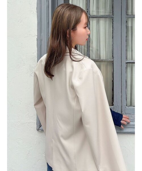 セール】ダブルカラーテーラージャケット（テーラードジャケット