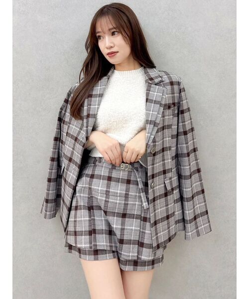 ダブルカラーテーラージャケット（テーラードジャケット）｜dazzlin