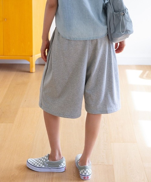 3.3 Field Trip （3.3フィールドトリップ）の「3.3 Field Trip／バミューダスウェットパンツ（スウェットパンツ・レディース・ダークグレー/ライトグレー・FREE）」の7枚目の写真