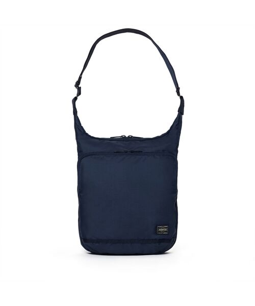 PORTER(ポーター)の「フラッシュ ショルダーバッグ(ショルダーバッグ・メンズ・ブラック/ネイビー・FREE)」の2枚目の写真
