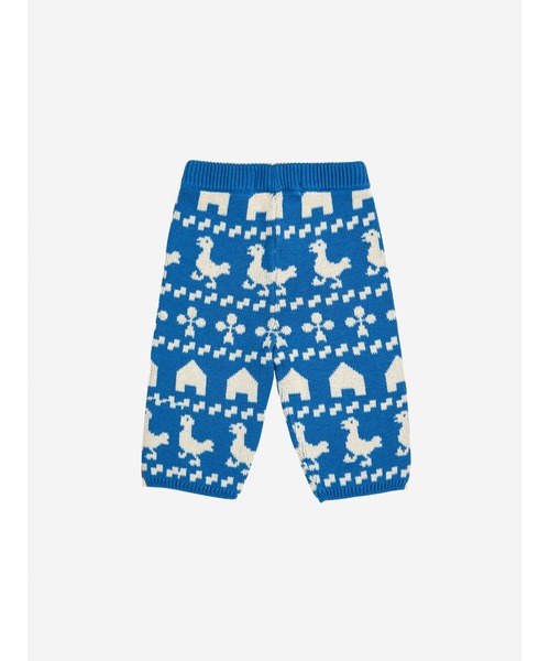BOBO CHOSES（ボボショーズ）の「Farm all over knitted pants（その他パンツ・キッズ・ブルー・12MONTH/18MONTH/24MONTH/3MONTH/6MONTH/9MONTH）」の2枚目の写真