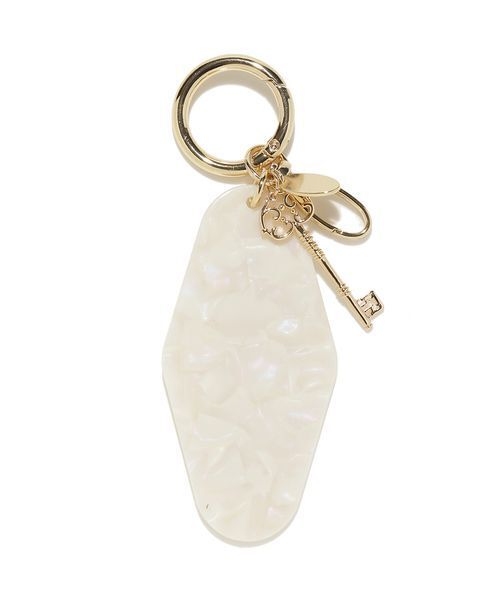 LILY BROWN（リリーブラウン）の「HOTELモチーフLily bearキーチャーム（キーケース/キーアクセサリー・レディース・マルチ/ホワイト/ピンク・F）」の9枚目の写真