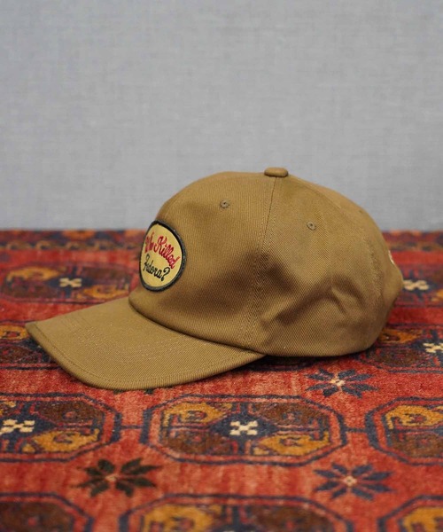 MRFATMAN（ミスターファットマン）の「WAPPEN TWILL CAP（キャップ・メンズ・ブラック/ブルー/イエロー/ワインレッド/ブラウン・M/L）」の3枚目の写真