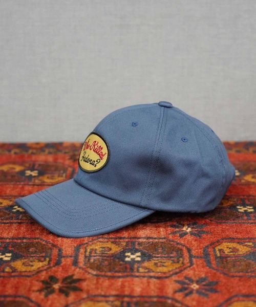 MRFATMAN（ミスターファットマン）の「WAPPEN TWILL CAP（キャップ・メンズ・ブラック/ブルー/イエロー/ワインレッド/ブラウン・M/L）」の4枚目の写真