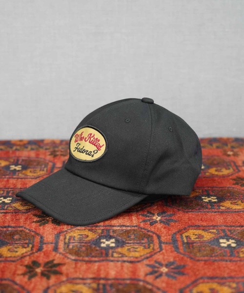 MRFATMAN（ミスターファットマン）の「WAPPEN TWILL CAP（キャップ・メンズ・ブラック/ブルー/イエロー/ワインレッド/ブラウン・M/L）」の2枚目の写真